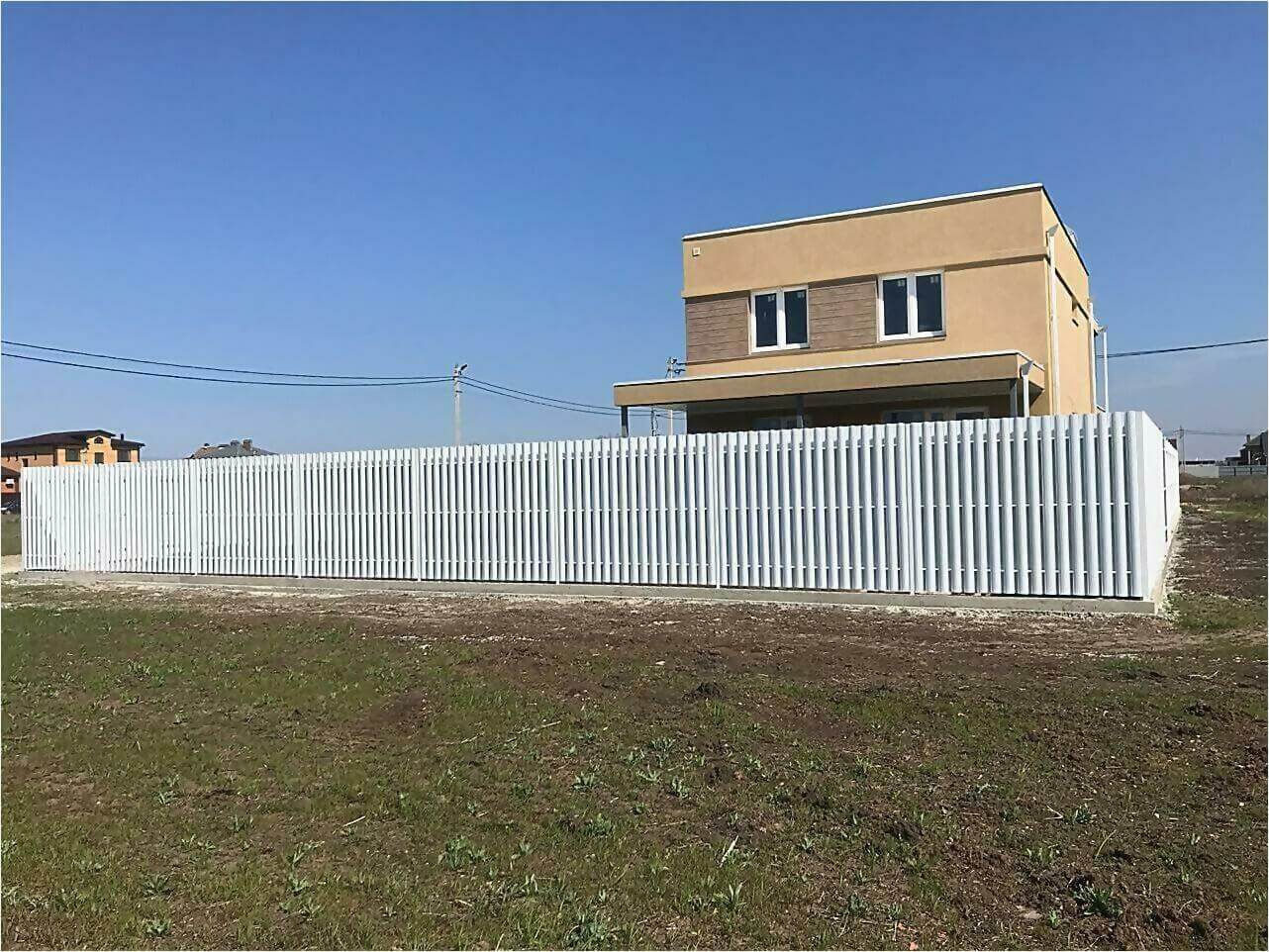 забор из штакетника 95м фото4 в Магнитогорске