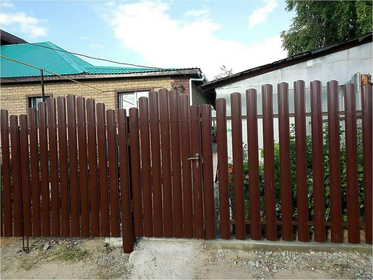 забор-ранчо из штакетника 70м фото2 в Магнитогорске